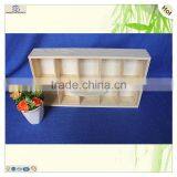 High Quality Eco-friendly Cuboid Shape Waterproof Pine Wooden Tray thumbnail-2