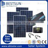 BESTSUN BFS-1000W 220v 12v 1kw pure sine wave solar panel systems for home