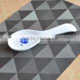Japanese Style Ceramic Spoon With Solid Color thumbnail-2