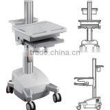 Medical Trolley Workstation for Laptop and Notebook Mount Powered Mobile Cart thumbnail-1
