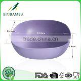 Colorful Welcome Portable Bamboo Fiber Bowl Set thumbnail-5