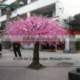 SJZJN 310 New Artificial Peach Tree Srtificial Sakura Flower Lobby Artificial Peach Blossom Tree thumbnail-2