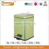 Metallic Color Square Metal Pedal Bin thumbnail-2