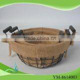2015 Hot Selling Products Handmade Wire Basket thumbnail-1
