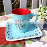 Coffee Set Cup And Saucer