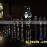 Crystal Baluster Stairs for Hotel Decoration thumbnail-1