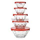 High Quality 5 Pcs Glass Bowl Set thumbnail-1