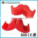 New Silicone Nifty Beard Mustache Mobile Phone Stand thumbnail-2