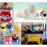 Hot Sale Fabric Storage Basket With Lovely Animual Printing ,you Can Put Toys ,dirty Clothes and so on as Sundiries Storage Bag thumbnail-5
