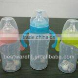 Silicone Baby Bottle Cute Baby Bottle Food Grade Silicone Made Bottle 240ML thumbnail-3