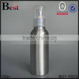 Round Bud Aluminum Bottle With Cap Pump Sprayer Cheap Aluminum Containers With Lids thumbnail-1