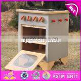 Pretend Play Kitchen Toys Wooden Kids Cooking Set W10C301 thumbnail-4