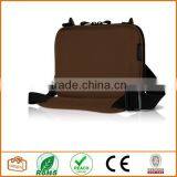 Mini Messenger Bag, Brown thumbnail-1