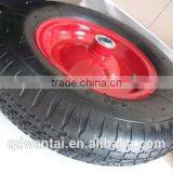 Trolley Wheelbarrow Wheel PU Wheel Solid Rubber Wheel thumbnail-3