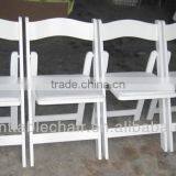 White Wedding Folding Wood Chairs Factory Directly Sale thumbnail-1
