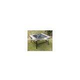 37 Inch Square Slatetable Fire Pit thumbnail-1