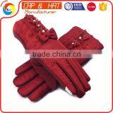 Customized Thinsulate Thermal Lined Stretch Winter Acrylic Knitted Glove for Mobile Phone thumbnail-4