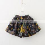 2017 Wholesale Girls Summer Apparel White t Shirt With Cat Print +mini Floral Dress Lothing Set thumbnail-5