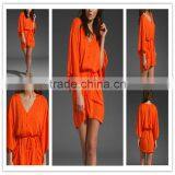 12DR076 Cherry Red 2012 Fashion Dress,High Quality,Competitive Price thumbnail-1