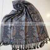 Wholesale Factory Russian Lady Paisley Pashmina Shawl 100%rayon thumbnail-6