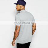 Custom Logo t Shirt Pique Polo t Shirt With Button Down Collar PS0112A thumbnail-2