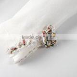 100%Cotton Baby Long Pants White Knitted Pants For Baby Girl thumbnail-3