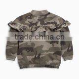 Fashion Zipper Plain Bomber Jacket ,latest Design Kids Padded Bomber Jacket, Quilted Bomber Jacket for Girls thumbnail-6