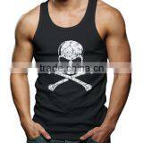 China Printing Cotton Custom Gym Wholesale Mens Running Stringer Singlet thumbnail-6