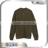 Top Quality Popular Polyester Lining Custom Bomber Varsity Jackets Men thumbnail-1