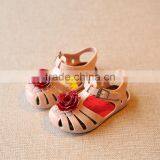 S16863A 2017 Summer Girls Sandals Prince Flowers Jelly Shoes For Girl thumbnail-2