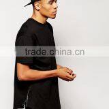 New Look Longline T-Shirt Zip China Products thumbnail-2