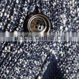 Newly Arrival Thick Black Strips Pattern Cardigan Knitwear for Women With Button Fastening and Two Waist Pockets thumbnail-4