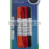 3 Color Round Fashionable Elastic Cotton Shoe Laces