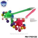 Novelty Promotion TPR Ballpoint Pen Pompom Ball Toy Ballpoint Pen thumbnail-4