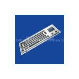 Illuminated Brushed Metal pc Keyboard Integrated Touchpad With 65 Full Travel Backlit Keys thumbnail-1