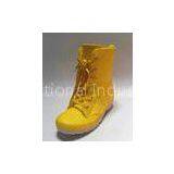 Lace Up Ankle Rain Boots thumbnail-1