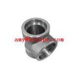 Stainless ASTM A182 F20 Socket Weld Tee thumbnail-3