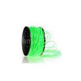 Non - toxic 1.75 / 3mm PP Polypropylene 3D Printer Filament Green For Rapid Prototyping