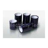 Low Tack Rigid Black PET Film Roll For Adhesive Coating , Shielding thumbnail-1