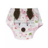 Lovely Monkey Style Soft Cotton Washable Baby Cloth Diaper Nappy thumbnail-3