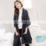 New Fashion Oem Thick Acrylic Knitted Infinity Pocket Scarf thumbnail-3