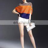 New Arrival 2017 Top Quality Pleated Blouse Plus Size thumbnail-2