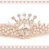 New Style Hot Sell Flower Rhinestone Brooch Pins Wholesale Cheap Decorative Rhineston Rhinestone Jewelry Brooch for Wedding thumbnail-1