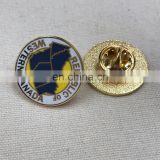 buttons pin with brand names metal logo custom