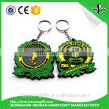 Factory Price Custom High Quality 3D Soft Plastic Rubber PVC Keychain