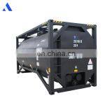 Fire Heating or Electric Heating 20000L Bitumen Transportation Tank Container