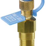 Threaded M / F High-grade Pressure Test Points 95TP Dettagio Presa Blu Balancing Gate Valves