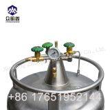 Self-pressurized Cryogenic Storage Tank Ydz-240 Liquid Nitrogen Biological Container Ydz-10~1000L Dewar Flask thumbnail-2
