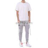 DiZNEW Customized Wholesale Cargo Joggers 100% Cotton Sweatpants With Pockets thumbnail-6