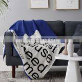 RAWHOUSE Wholesale 100 % Cotton Soft Knitted Blanket thumbnail-5
